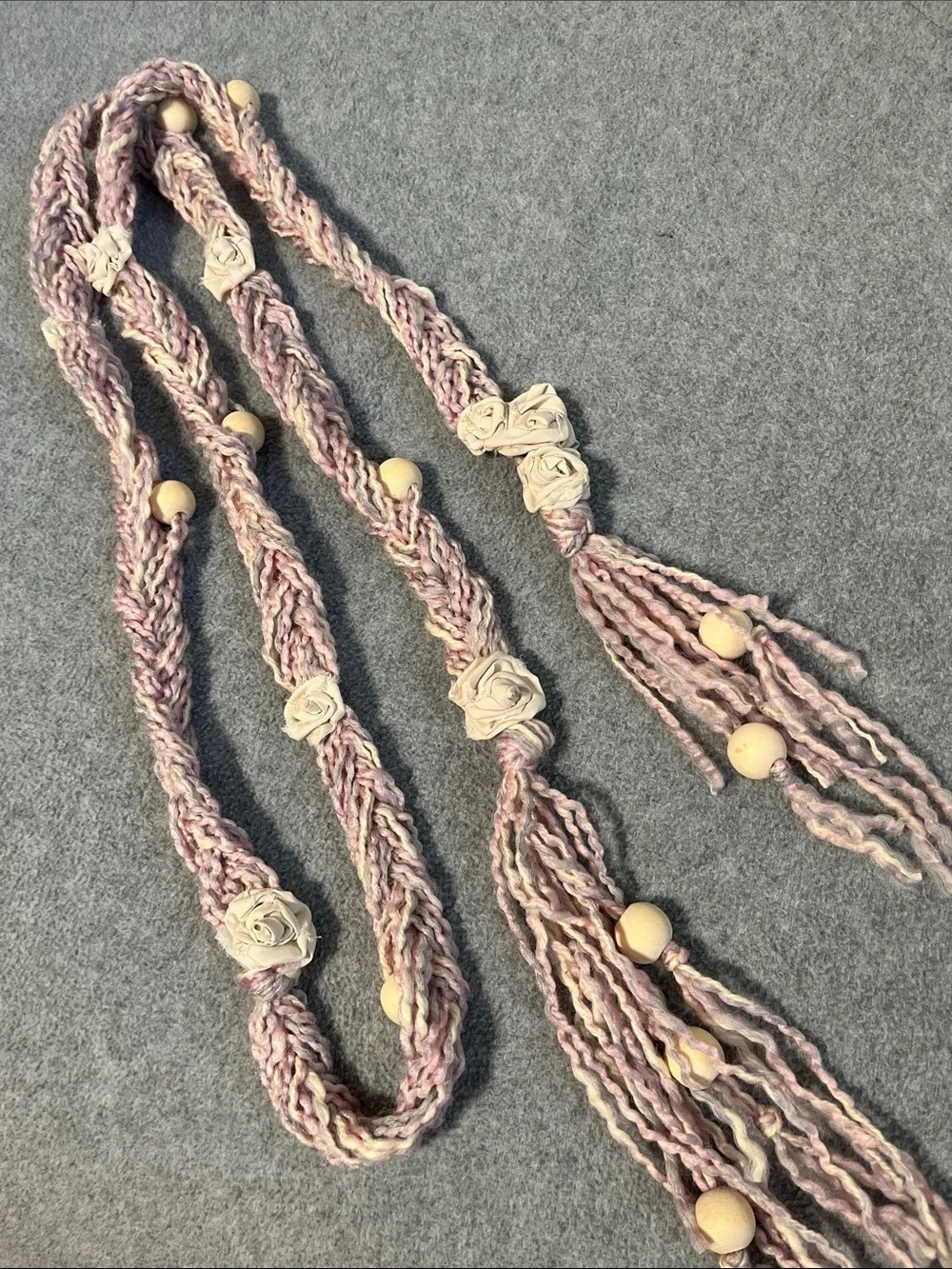 Handmade hand braided